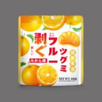 Peelable Gummy Candy (Mandarin Orange Flavor) （Package）